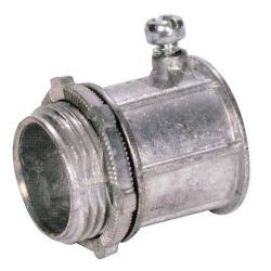 Morris Products 14851 EMT Set Screw Connector, Zinc Die Cast, 3/4'' Trade Size (Pack of 25)