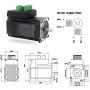 TOAUTO Integrated Closed-Loop Nema23 Stepper Motor with Driver IHSS57-36-20 2Nm 36V Position Encoder for Lazer 3D Printer CNC Control