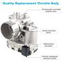 WMPHE Compatible with Electronic Throttle Body Assembly Ford Fiesta 2011-2015 Replace OE# 0280750535 TB1166 S20169 31330780 1472934 1486105 1751015 7S7Z9E926A 977-352