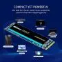 Inland Premium 512GB SSD M.2 2280 PCIe NVMe 3.0 x4 3D NAND Internal Solid State Drive, High Speed Read/Write Speed up to 3100MB/s and 1900MB/s, NVMe 1.3 & PCIe 3.1 Compatible