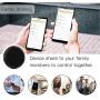 MoesGo WiFi IR Control Hub Smart Home Universal Blaster Infrared Repeater Hub Wireless Remote Control via Smart Life/Tuya APP Compatible with Alexa Google Home and No Hub Required