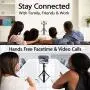Fugetek Portable 48'' Selfie Stick & Tripod, All in One, Lightweight Aluminum, Photos, FaceTime, Video Teaching, Bluetooth Remote Compatible with iPhone 11/Xs MAX/XR/XS/X/8/8 Plus, Galaxy S10/S9/S9