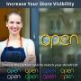 LED Neon Open Sign Light for Business with ON & Off Switch - Lightweight & Energy Efficient for Restaurants Offices Retail Shops Window Storefronts - Orange