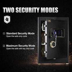TIGERKING Security Home Safe,Safe Box- 2.05 Cubic Feet