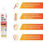 3M Fire Barrier Sealant CP 25WB+ - for Commercial, Industrial and Residential Applications - Cartridge, 10.1 fluid ounces - Red