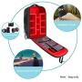 Neewer 2-in-1 Convertible Wheeled Camera Backpack Luggage Trolley Case with Double Bar, Anti-Shock Detachable Padded Compartment for SLR/DSLR Cameras, Tripod, Lens and Other Accessories (Black/Red)