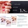 Gel Nail Polish Kit - YaoShun Gel Polish Mist Grey and Nude Series 6 Colors UV LED Nail Polish Gift Box, Soak Off Nail Gel Manicure Gel Nail Art Kit #1