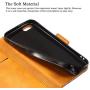 Rssviss iPhone SE Case iPhone 5s/5/SE Wallet Case,Handmade PU Leather Magnet Wallet Flip Case Cover with Built-in Credit Card/ID Card Slots for 5s 5 SE（4.0 inch,Orange）