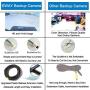 EWAY Tailgate Handle Backup Rear View Camera for Ford F150 1997-03 / Super Duty F250 F350 F450 1999-2006 / Explorer Sport Trac 2001-05 / Lobo 2001-03 Waterproof Reverse Night Vision Backing Cameras
