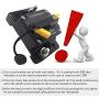 ANJOSHI 30Amp Circuit Breaker 30A-250A Inline Reset Inverter with Manual Reset Waterproof Breaker Switch Fuse Holder for Marine Boat Battery Bike Stereo Audio System Protection