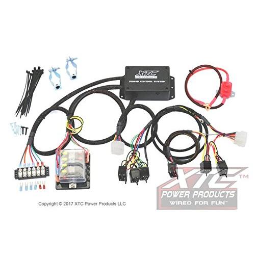 Can-Am Maverick X3 2 Seat and Maverick Max 4 Seat Plug & Play 6 Switch Power Control System by XTC Power Products PCS-64-MAV-NS