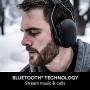 3M WorkTunes Connect + Gel Ear Cushions Hearing Protector with Bluetooth Technology, Ear protection for mowing, snowblowing, construction, work shops