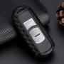 WFMJ Black Carbon Fiber Silicone 3 4 Buttons Remote Smart Key Chain Cover Case for Mazda 2 3 5 6 CX-3 CX-4 CX-5 CX-7 MX-5 Miata CX-9 RX-8 Speed3