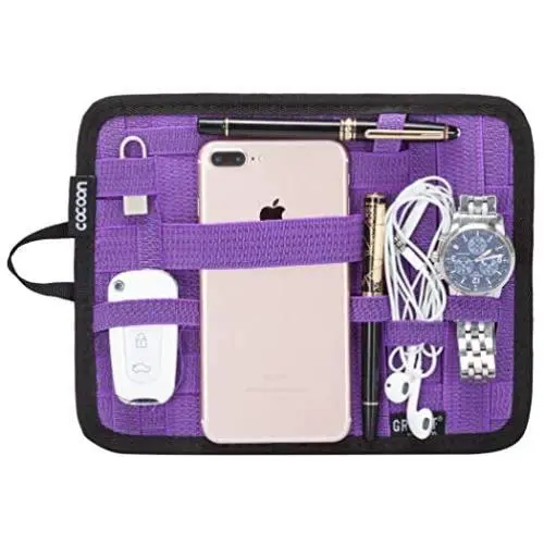 Cocoon CPG7PR GRID-IT! Accessory Organizer - Small 7.25'' x 9.25'' (Purple)