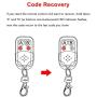 XCSOURCE 10pcs Electric Cloning Universal Gate Garage Door Opener Remote Control Fob 433mhz Replacement Key Fob HS642