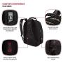 Swiss Gear SA1923 Black TSA Friendly ScanSmart Laptop Backpack - Fits Most 15 Inch Laptops and Tablets