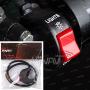 KiWAV Motorcycle Black Fog Light Switch 1 inch 25mm Handlebar 12v DC Electrical System