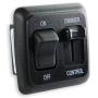 12 Volt DC Dimmer Switch for LED, Halogen, Incandescent - RV, Auto, Truck, Marine, and Strip Lighting (Large Slider, Black)