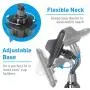 Macally Cup Phone Holder for Car Mount for Apple iPhone 11 Pro Max XS XS Max XR X 8 8+ 7 7 Plus 6s 6 5s SE, Samsung Galaxy S10 Plus S9 S8 Note, LG, Nexus, Google Pixel 3, Motorola, Smartphone (MCUP),Black