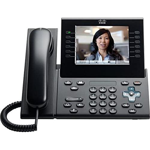 CP-9971-C-K9= Cisco Unified Voip 9971 Phone Charcoal (Renewed)