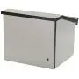 12.6''H Tabletop Portable Podium, Folding, Angled Surface with Lip, Hollow Storage Area (Gray)