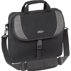 Targus Neoprene Sleeve Slipcase with Shoulder Strap for 16-Inch Laptops, Black with Gray Accents (CVR200)