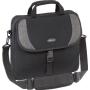 Targus Neoprene Sleeve Slipcase with Shoulder Strap for 16-Inch Laptops, Black with Gray Accents (CVR200)