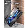 SUPCASE Unicorn Beetle Pro Series Case Designed for iPad Air 4 (2020) 10.9 Inch, with Pencil Holder & Built-in Screen Protector Full-Body Rugged Heavy Duty Case (Black)