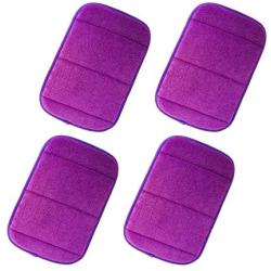 4Pcs Portable Computer Elbow Wrist Pad, AUHOKY 2 Sets Ergonomic Keyboard Wrist Rest Elbow Support Mat for Office Desktop Working Gaming - Memory Foam Relieve Elbow Pain (7.9″×11.8″, Purple)
