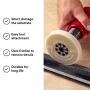 3M Stripe Off Wheel Adhesive Remover Eraser Wheel Removes Decals, Stripes, Vinyl, Tapes and Graphics 4” diameter x 5/8” thick 3/8-16 threaded mandrel 07498 Pack of 1