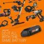 WORX Switchdriver 2-in-1 Cordless Drill and Driver with Rotating Dual Chucks and 2-Speed Motor with Precise Electronic Torque Control – WX176L