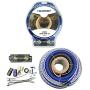 Blaupunkt AMK00 Car Audio Amplifier 0 Gauge Wiring Kit Blue
