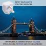 UK, Hong Kong, Ireland Travel Adapter Plug by Ceptics - Usa Input - Type G - Safe Grounded Perfect for Cell Phones, Laptops, Camera (3 Pack) - Dual Inputs - Ultra Compact - Light Weight (CT-7)
