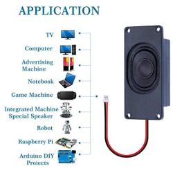 CQRobot Speaker 3 Watt 8 Ohm Compatible with Arduino Motherboard, JST-PH2.0 Interface. It is Ideal for a Variety of Small Electronic Projects.
