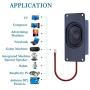 CQRobot Speaker 3 Watt 8 Ohm Compatible with Arduino Motherboard, JST-PH2.0 Interface. It is Ideal for a Variety of Small Electronic Projects.