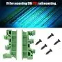 PCB Brackets, PCB Circuit Board Bracket, KPRH-175 PCB Rail Adapter Circuit Board Mounting Bracket Holder Carrier for Electronic Switching Devices, Pack of 10 Fit for mounting DIN C45 rail mounting PCB Brackets, PCB Circuit Board Bracket, KPRH-175 PCB Rail Adapter Circuit Board Mounting Bracket Holder Carrier for Electronic Switching Devices, Pack of 10 Fit for mounting DIN C45 rail mounting