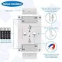 LED Night Light, Kasonic 200 Lumen Cordless COB LED Light Switch, Under Cabinet, Shelf, Closet, Garage, Kitchen, Stairwell and More, Battery Operated (4 Pack)