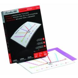 Swingline GBC Thermal Laminating Sheets / Pouches, Letter Size, Speed Pouch, 5Mil, EZUse, 100-Count (3200716)