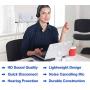 Sinseng Cisco Telephone Headsets for Landline Phones with RJ9, Hands-Free Headset with Volume Control for Office Phone, Call Center Headphones with Noise Cancelling Microphone for Cisco Phone