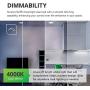 Sunco Lighting 2 Pack 4 Inch LED Recessed Downlight, Baffle Trim, Dimmable, 11W=60W, 4000K Cool White, 660 LM, Damp Rated, Simple Retrofit Installation - UL + Energy Star