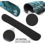Meffort Inc Mouse Pad Wrist Support & Gaming Keyboard Wrist Pad Combo Set – Durable Ergonomic Anti Slip Non-Slip Square Base Rest Support - Almond Blossoming