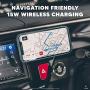 UPNEXT iPhone 12 Magnetic Car Mount | iPhone Car Charger Apple | Wireless Car Charger Mount | Compatible with MagSafe Car Mount (Black)