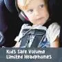 AILIHEN I35 Kid Headphones with Microphone Volume Limited 85dB Children Girls Boys Teen Lightweight Foldable Wired Headset for School Online Course Chromebook Cellphones Tablets (Black Purple)