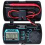 ALLOSUN Digital Multimeter Pocket Size DC AC Voltage Current Tester NCV Ohm Capacitance Frequency Diode and Continuity Test Auto Range (EM3085A (Upgraded))