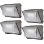 (4 Pack) 60W LED Wall Pack with Dusk-to-Dawn Photocell, IP65 Waterproof Outdoor Lighting Fixture, 200-300W HPS/MH Replacement, 7200lm 5000K 100-277Vac ETL&DLC Listed 10-Year Warranty by Kadision (4 Pack) 60W LED Wall Pack with Dusk-to-Dawn Photocell, IP65 Waterproof Outdoor Lighting Fixture, 200-300W HPS/MH Replacement, 7200lm 5000K 100-277Vac ETL&DLC Listed 10-Year Warranty by Kadision
