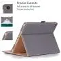 ProCase iPad 9.7 Case (Old Model) 2018 iPad 6th Generation / 2017 iPad 5th Generation Case - Stand Folio Cover Case for Apple iPad 9.7 inch, Also Fit iPad Air 2 / iPad Air –Grey