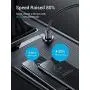 VectorTech Car Charger, Mini 24W 4.8A Metal Dual USB Car Charger, Alloy Flush Fit Car Adapter with Blue LED, Compatible with iPhone XR/Xs/Max/X/8/7/Plus, iPad Pro/Air 2/Mini, Galaxy, LG, HTC, and More