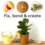 Sugru Moldable Glue - Original Formula - All-Purpose Adhesive, Advanced Silicone Technology - Holds up to 4.4 lb - White 8-Pack