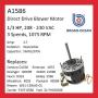 A1586, 1/3HP 230V Air Handler Motor, 1075RPM, 2.7AMP