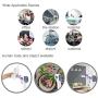 Forehead Thermometer,Non-Contact Infrared Forehead °F/°C Digital Thermometer Fever Alarm and Memory Function for Anyone with Accurate LCD Display （Battery not Include）